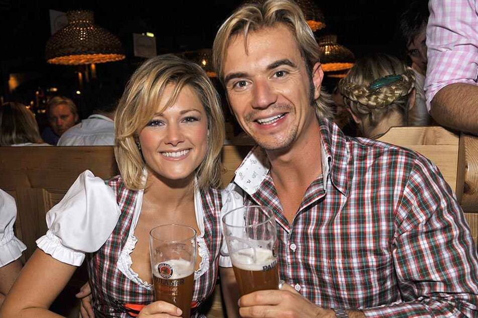 Ein Bild aus dem Jahr 2009: Hier waren Helene und Florian noch glücklich.