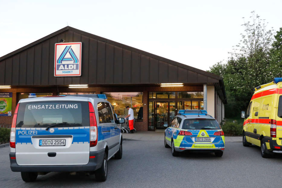 Mehrere Täter haben einen Aldi-Markt in Frankenberg überfallen.