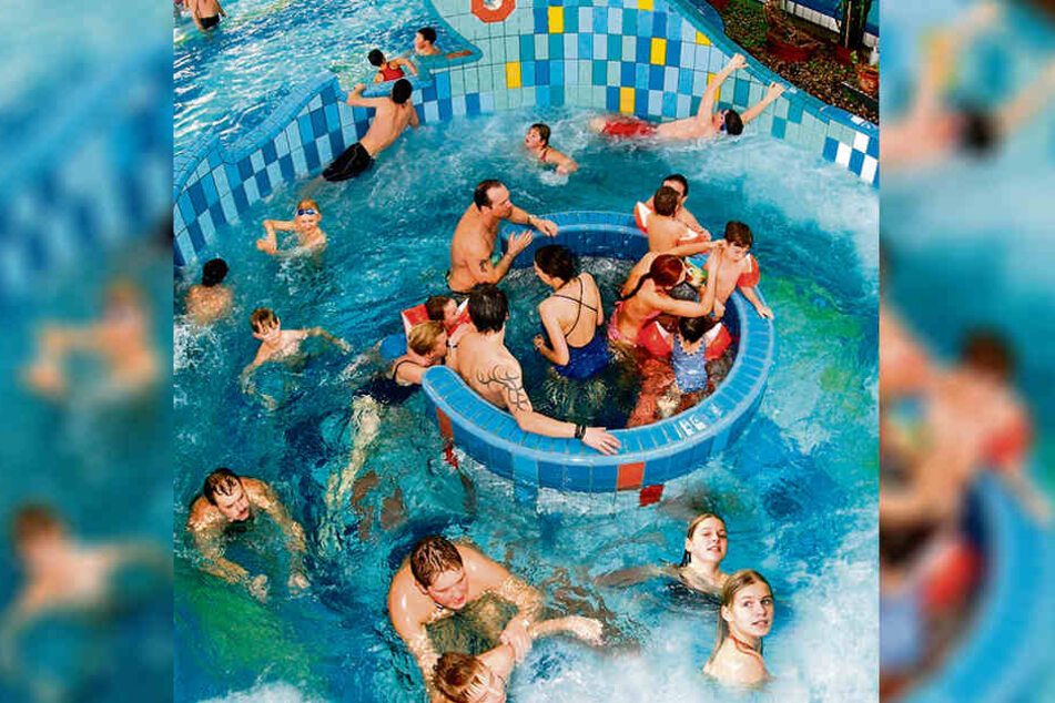 Landete bundesweit auf dem fünften Platz: Freizeitbad Aqua Marien in Marienberg.