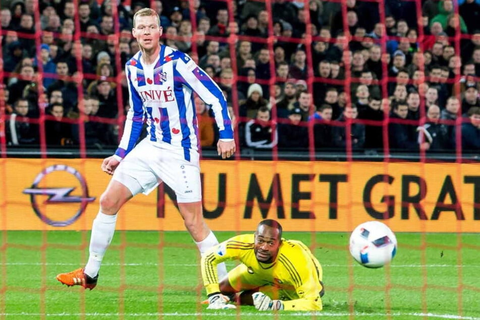 Henk Veerman im Trikot des SC Heerenveen.