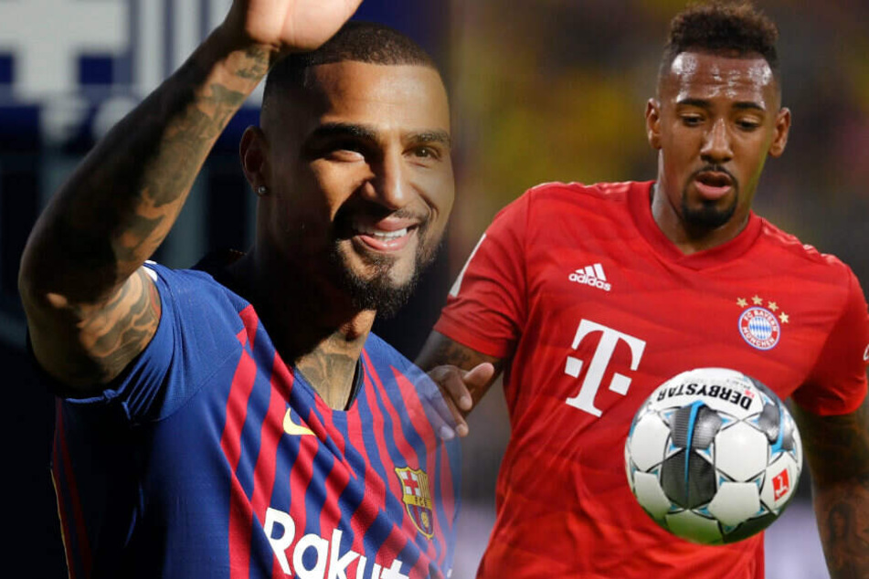 Nach der aktiven Karriere könnten Kevin-Prince und Jerome Boateng womöglich zu Hertha BSC zurückkehren. (Bildmontage)