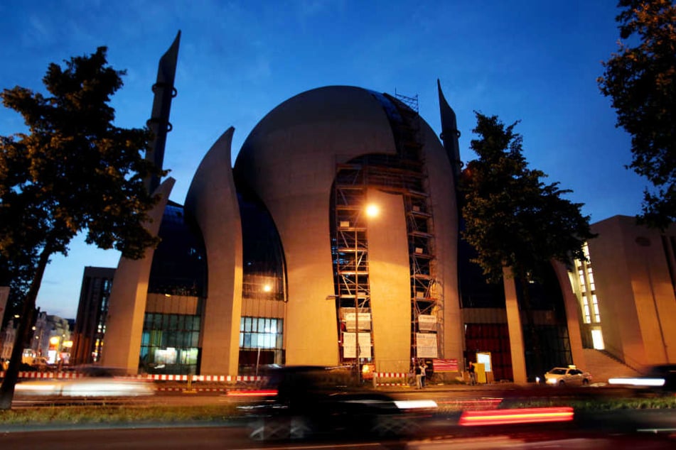 Die Ditib-Moschee in Köln-Ehrenfeld.