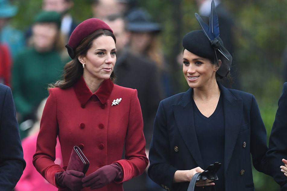 Kate und Meghan bemühten sich zuletzt darum, harmonisch zu wirken.