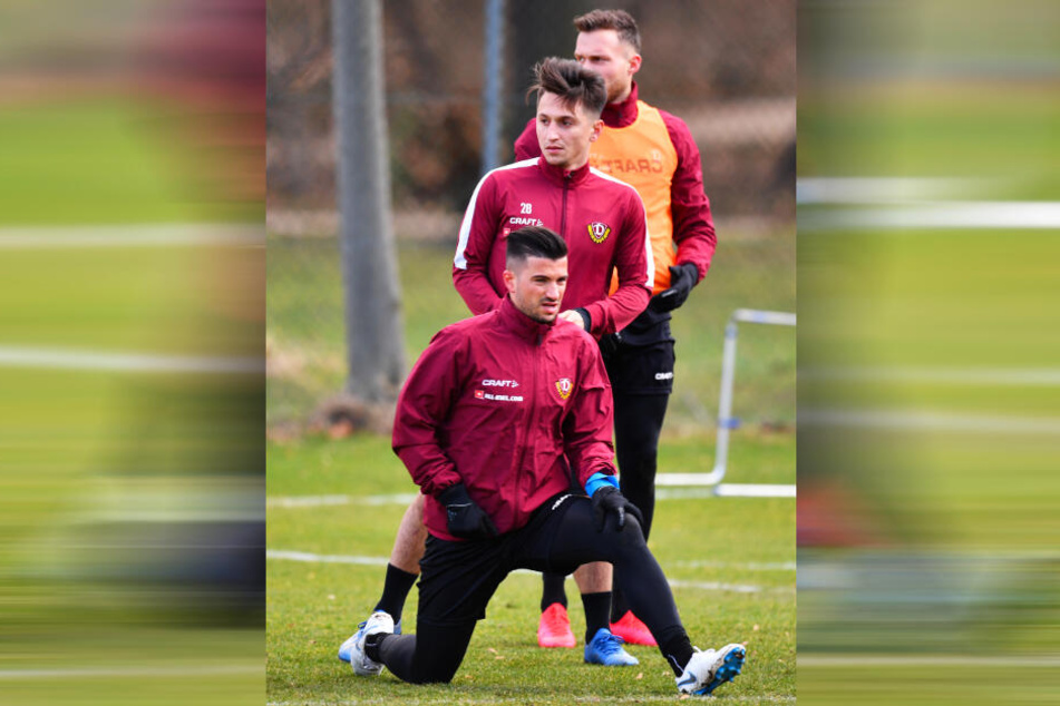 Sind sie am Freitag das stürmische Trio auf dem Kiez? Marco Terrazzino (u.), Baris Atik und Patrick Schmidt (h.)?