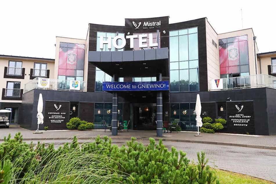 Im Mistral-Sport-Hotel in Gniewino, Polen hält der CFC sein Trainingslager ab.