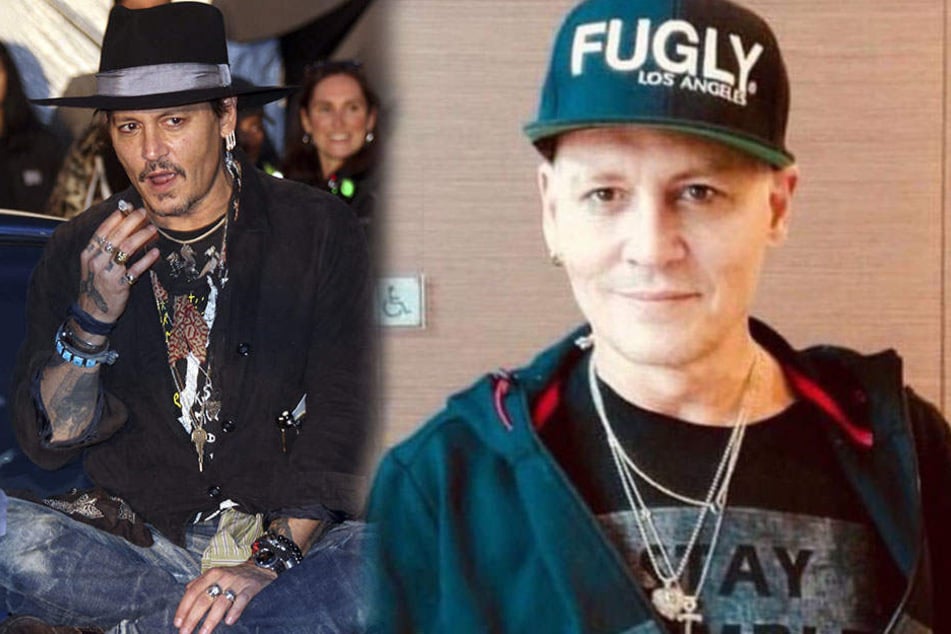 Schreckliche Verwandlung: Johnny Depp sieht im Vergleich zu einem Jahr abgekämpft aus.