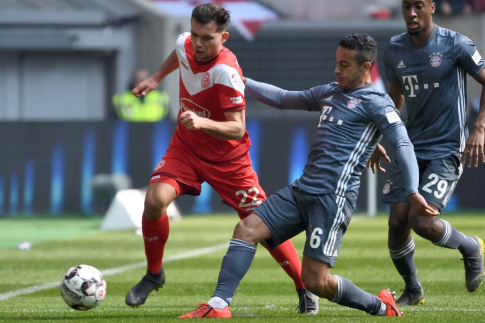 Fortuna Düsseldorf hatte gegen den FC Bayern München keine eine Siegchance.