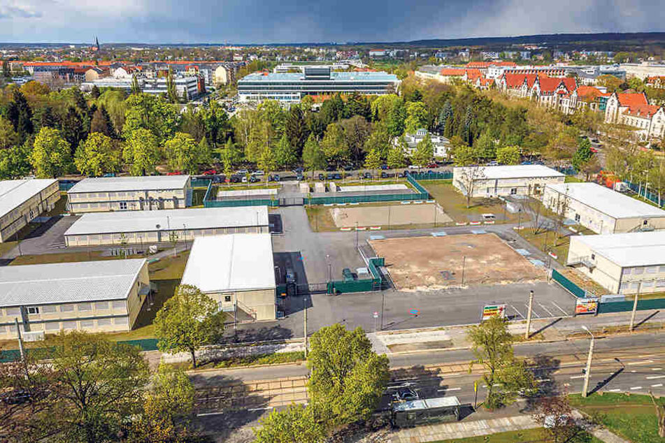 Die Erstaufnahme
Blasewitzer/Fetscherstraße in Dresden wurde nie genutzt. Sie wird abgebaut.