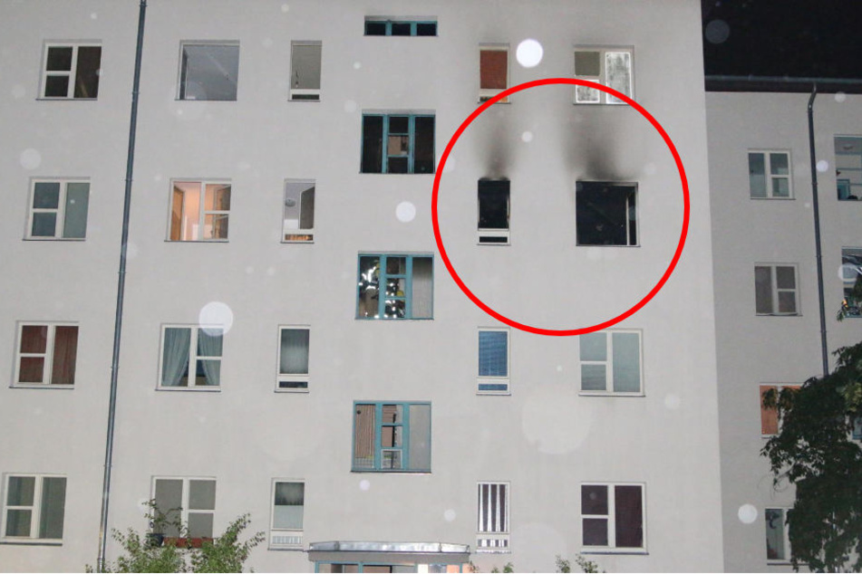 Die Brandbekämpfer konnten ein Ausbreiten der Flammen im 2. OG verhindern.