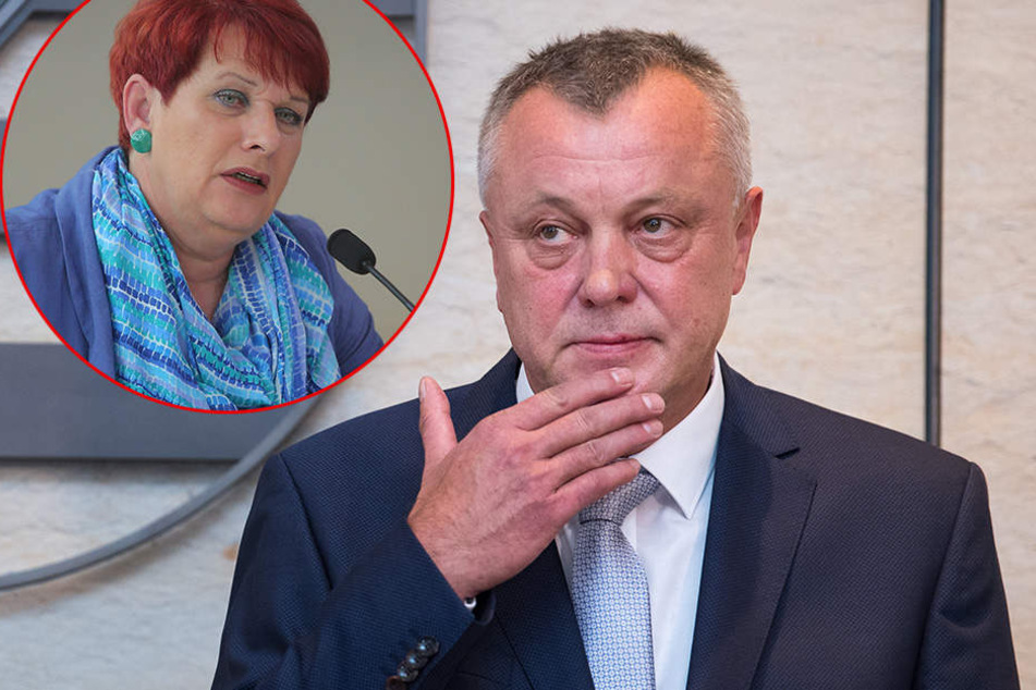 Sachsens GEW-Chefin Uschi Kruse (60) gibt dem Lehrerpaket nur die Note 4. Das bedeutet Stress für Kultusminister Frank Haubitz (59).