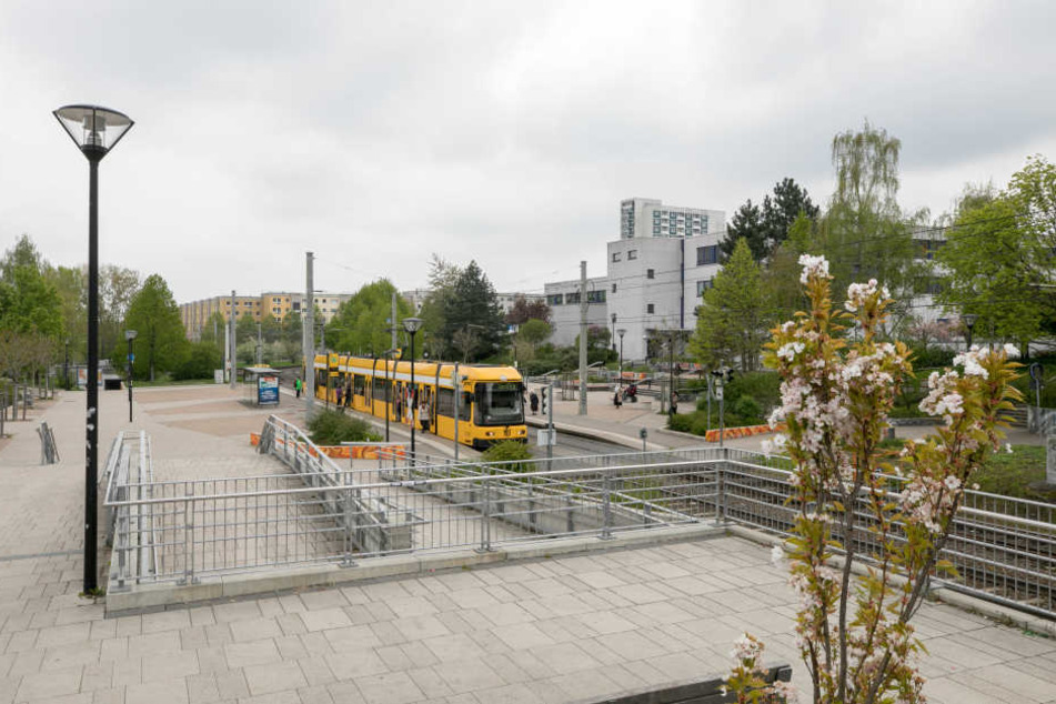 Am Amalie-Dietrich-Platz fand die Auseinandersetzung statt.