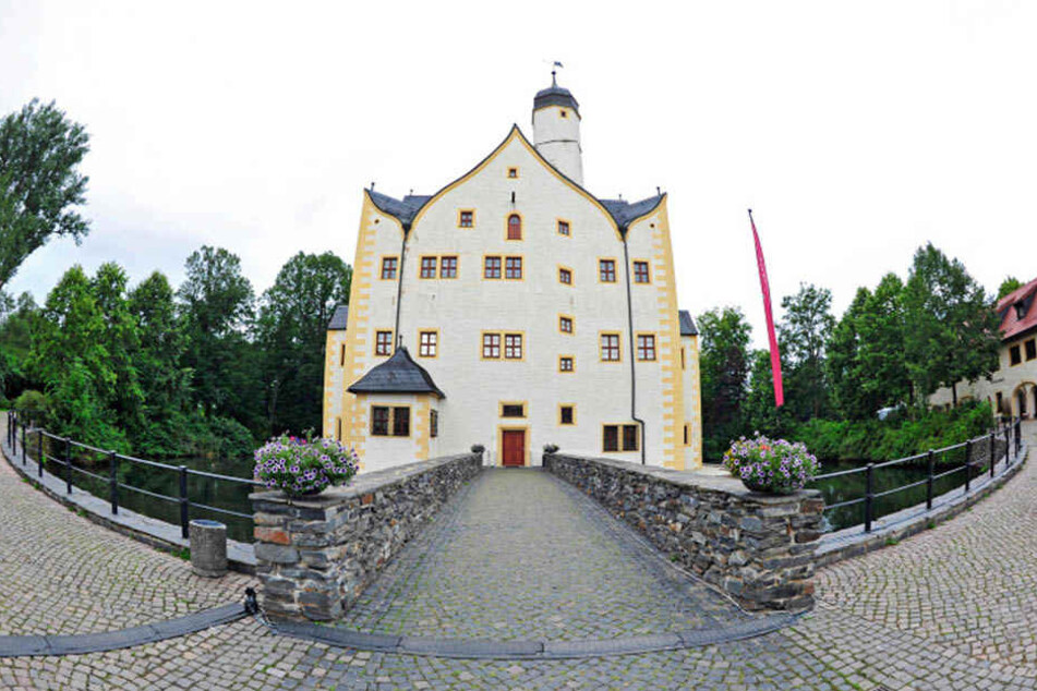 Heute beliebtes Ausflugsziel: Das Wasserschloss Klaffenbach.