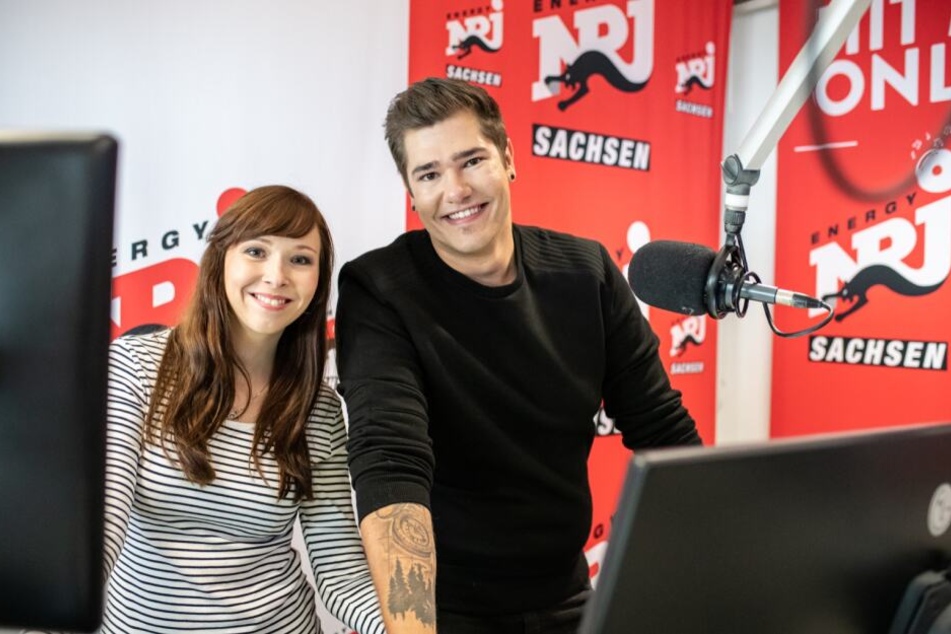 Das neue Moderatoren-Duo bei "Radio Energy": Anna Schmidt und Maximilian Rauh-Nausedat.