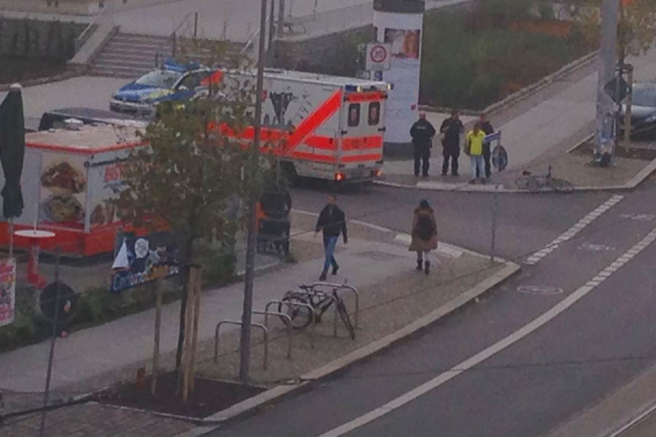 Der Radfahrer wurde glücklicherweise nur leicht verletzt.