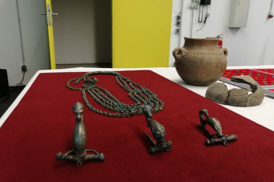 Der neue Sachsenschatz. Er ist 2500 Jahre alt und keltischen Ursprungs.