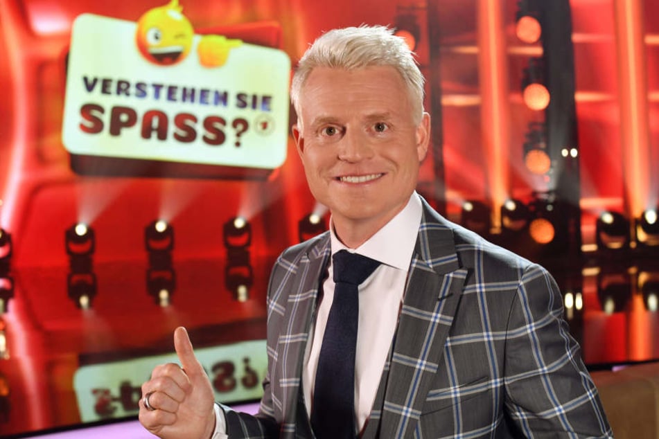 Moderator Guido Cantz vor der letzten Ausgabe der Fernsehunterhaltungsshow "Verstehen Sie Spaß?" in diesem Jahr (6. Dezember).