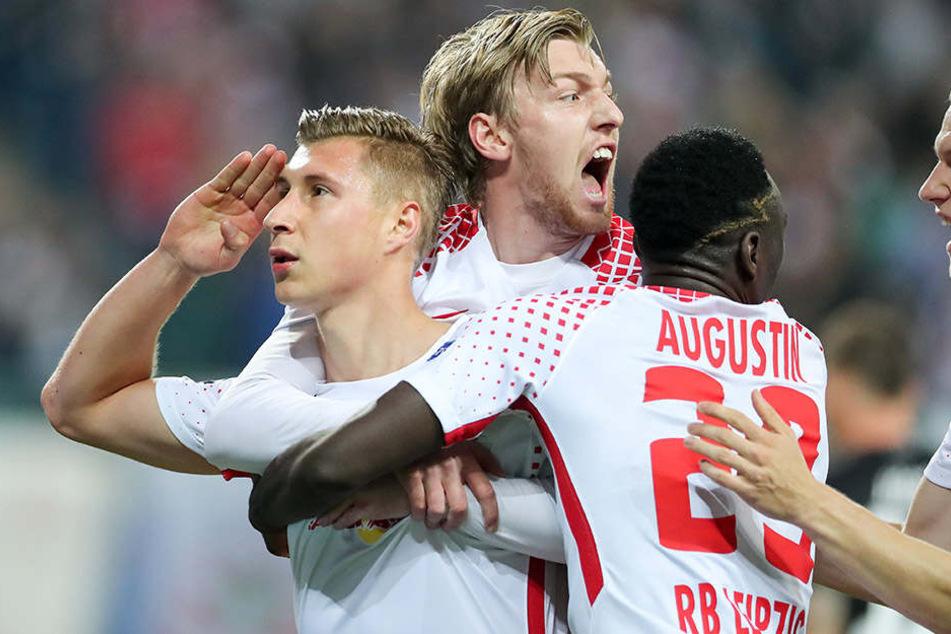 Schaffen die Roten Bullen am Dienstagabend den Einzug ins Finale des DFB-Pokals?