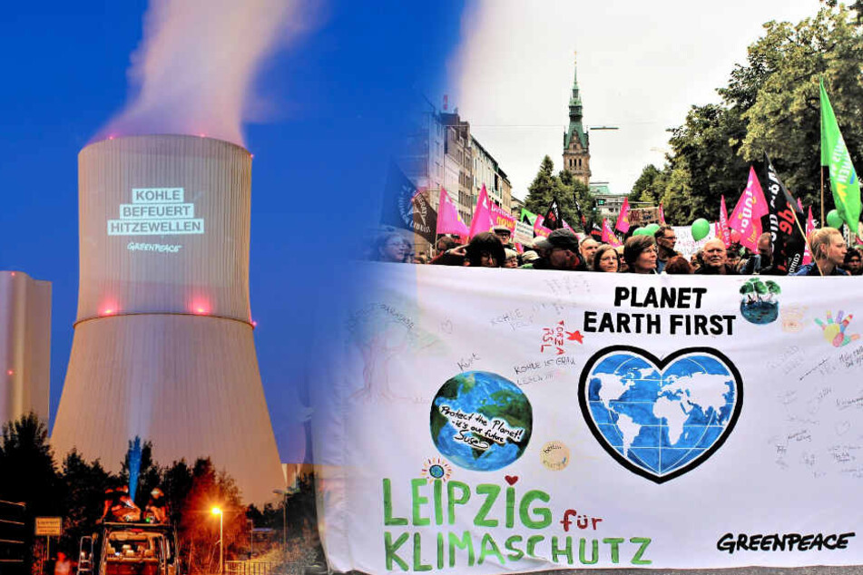 Greenpeace trifft sich am Samstag in Leipzig, um für eine gerechte Klimapolitik zu trommeln.