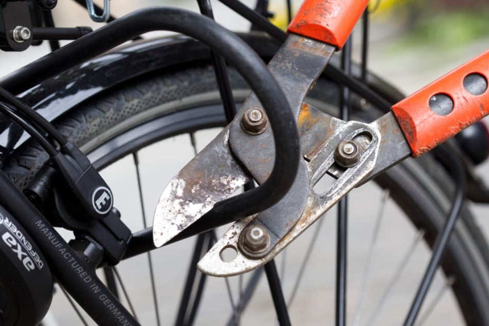 Ein Fahrraddieb flüchtete in der Darmstädter Innenstadt vor der Polizei