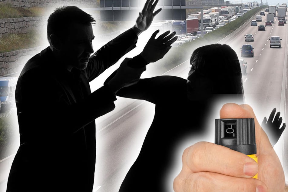 Mit Pfefferspray attackierte ein 33-Jähriger eine 41-Jährige Autofahrerin. (Symbolbild)