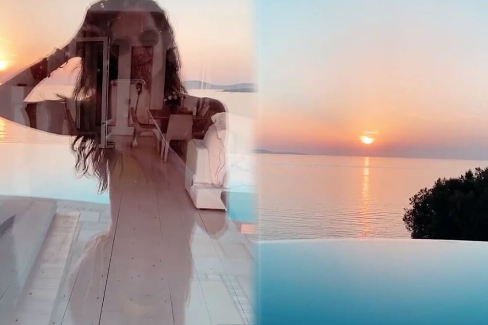 Die Montage zeigt zwei Screenshots aus einer Instagram-Story von Izabel Goulart.