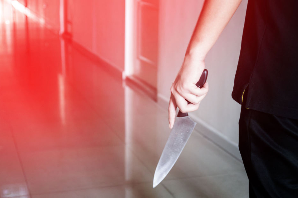 In der Gemeinschaftsunterkunft zückte der Mann das Messer. (Symbolbild)
