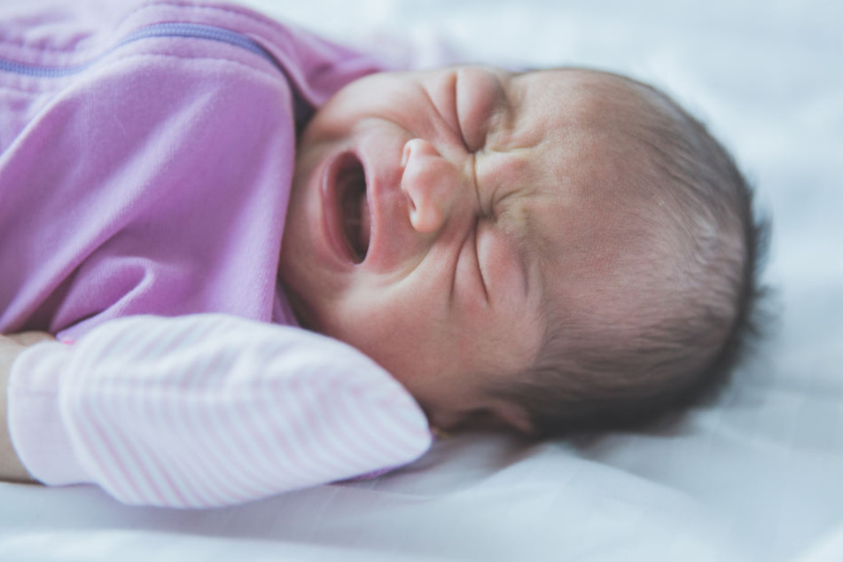 Wenn das Baby schreit und schreit können Eltern sich in einer Schreiambulanz Hilfe suchen. (Symbolbild)