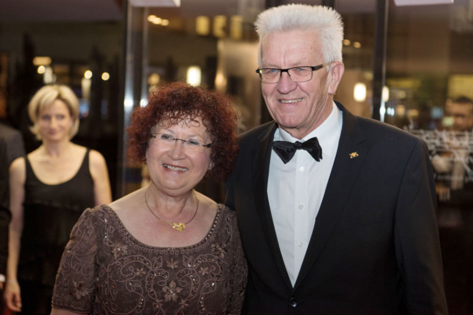 Vor wenigen Wochen beim Landespresseball: Winfried Kretschmann und seine Gerlinde. Bei ihnen steht das zweite Enkelkind ins Haus.
