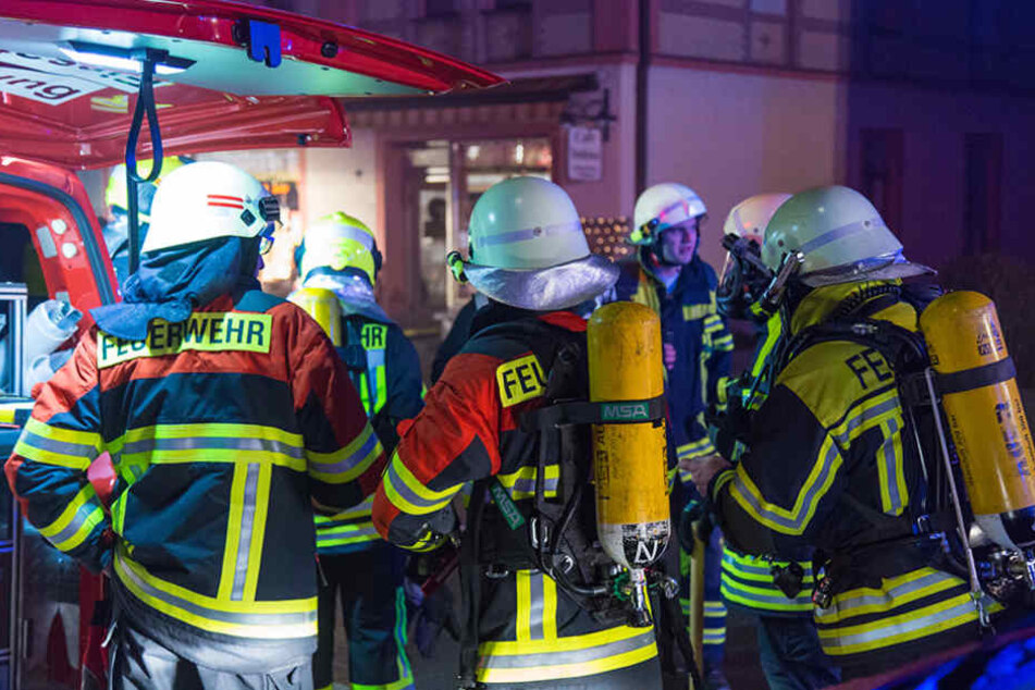 Am späten Sonntagnachmittag brach in einer Wohnung ein Brand aus.
