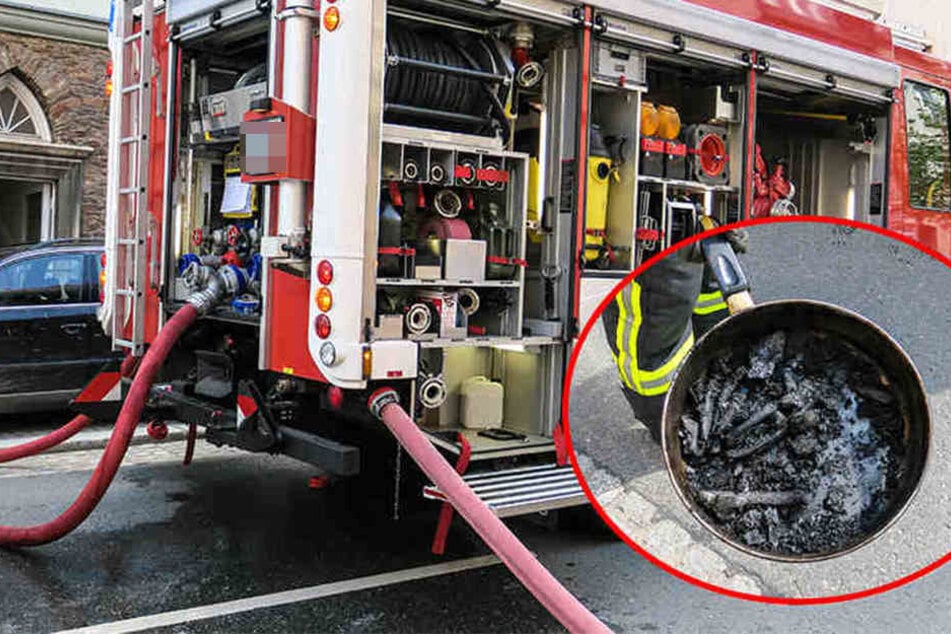 Weil der 94-Jährige sein Essen auf dem Herd vergaß, musste die Feuerwehr anrücken. (Symbolbild)