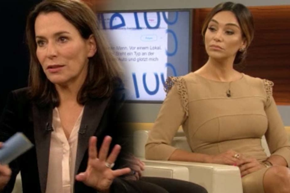 Verona Pooth war zur Sexismus-Debatte bei Anne Will geladen. Bei Twitter sorgte eine Kameraeinstellung für einen Shitstorm.