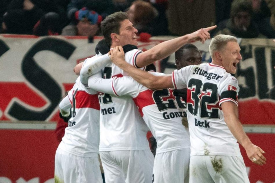 Knoten geplatzt: Mario Gomez führte den VfB mit zwei Treffern zum Sieg.