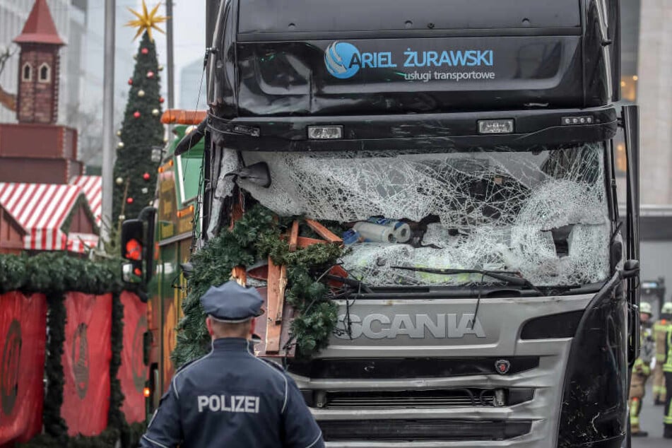 Mit diesem LKW raste Anis Amri in den Berliner Weihnachtsmarkt am Breitscheidplatz.