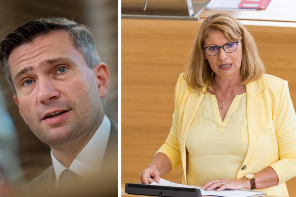 Martin Dulig (SPD) und Petra Köpping (SPD) setzten sich für eine Treuhand-Wahrheitskommission ein.