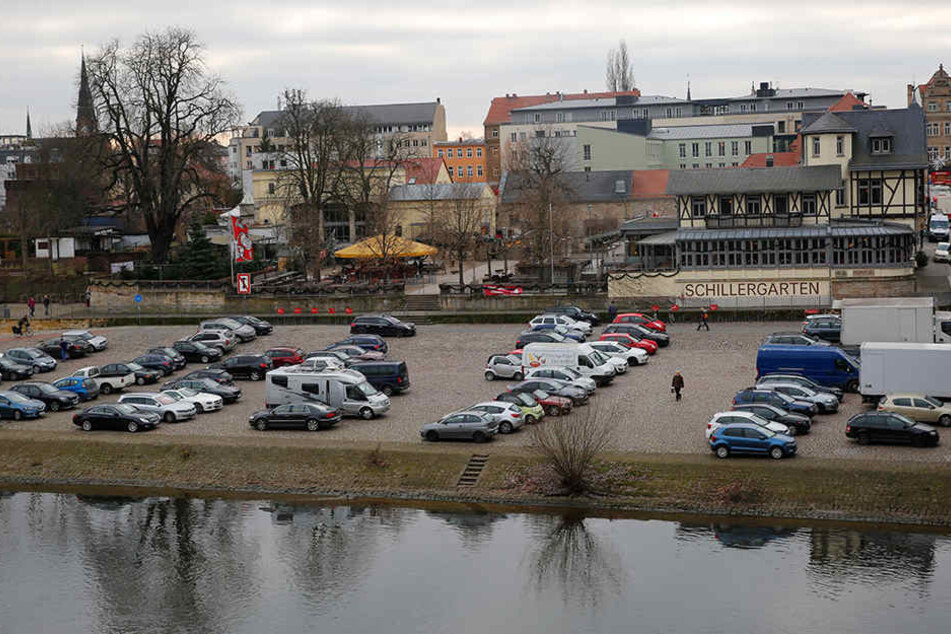 Am Blauen Wunder sollen künftig keine Autos mehr parken dürfen.