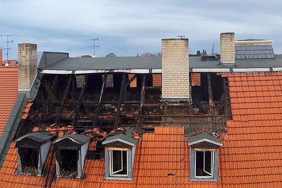 Von der Wohnung ist nichts übrig geblieben. Mehrere Familien stehen vor dem Nichts.