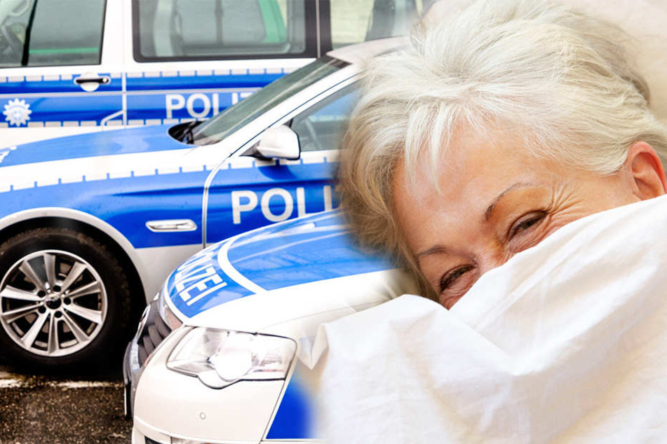 Die vermisste Frau hatte sich die Decke über das Gesicht gezogen - und wiurde nciht erkannt.