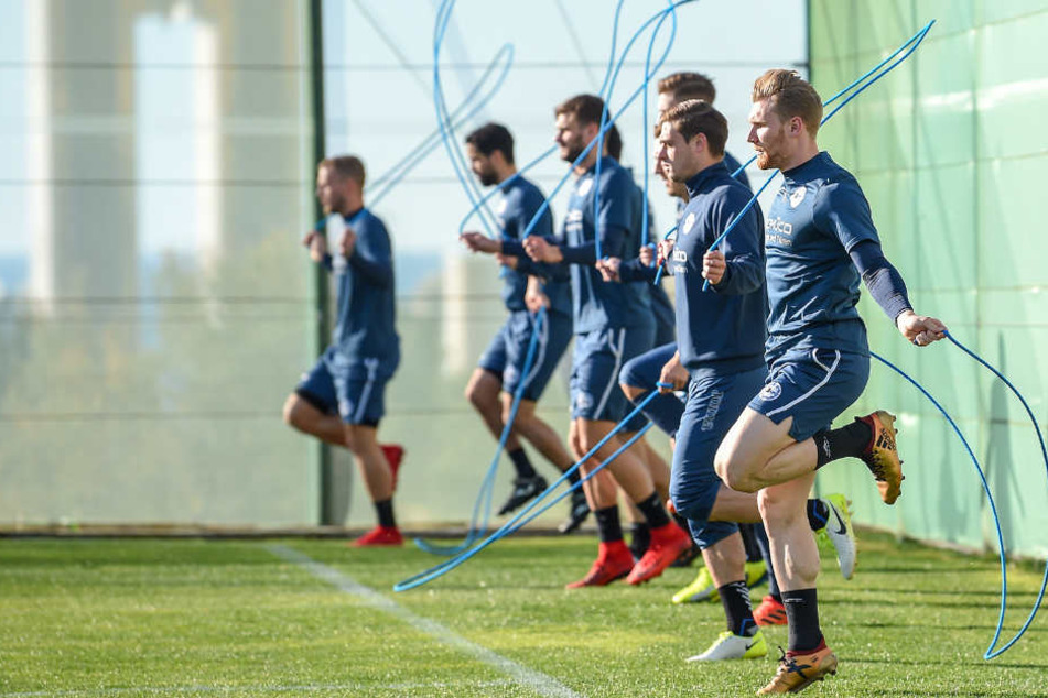 Aktuell schuften die Arminen im Trainingslager im spanischen Benidorm.