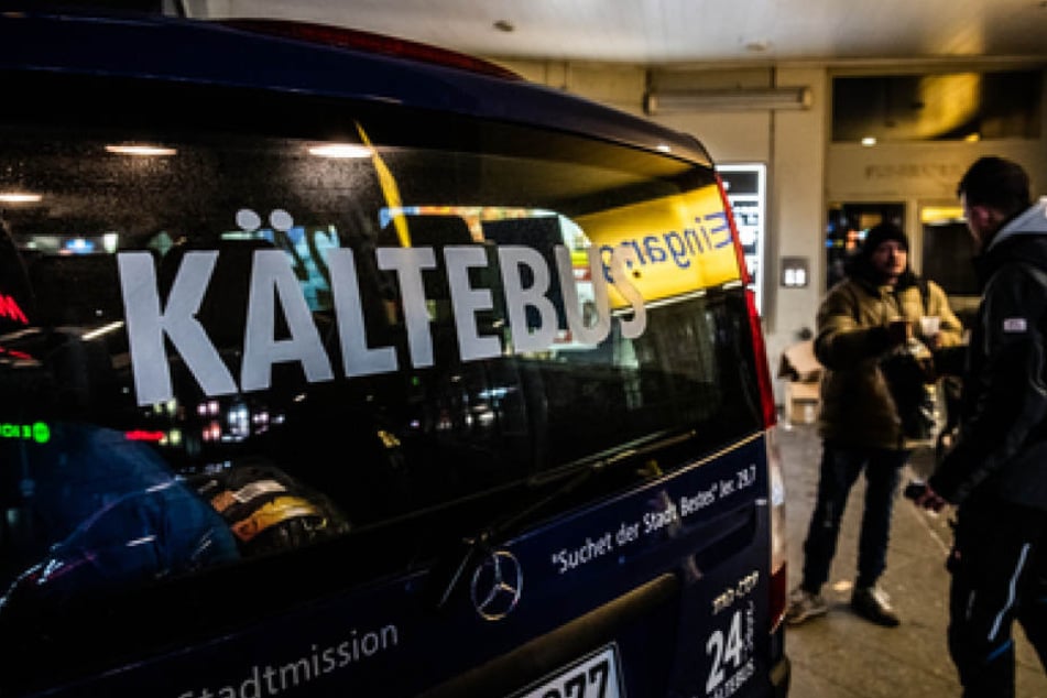 Der hier zu sehende Berliner Kältebus diente dem Projekt in Hamburg als Vorbild.