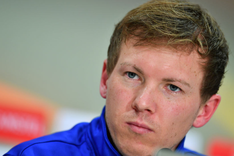 TSG-Trainer Julian Nagelsmann (Bild) muss am Abend ohne seinen Torjäger Sandro Wagner auskommen.