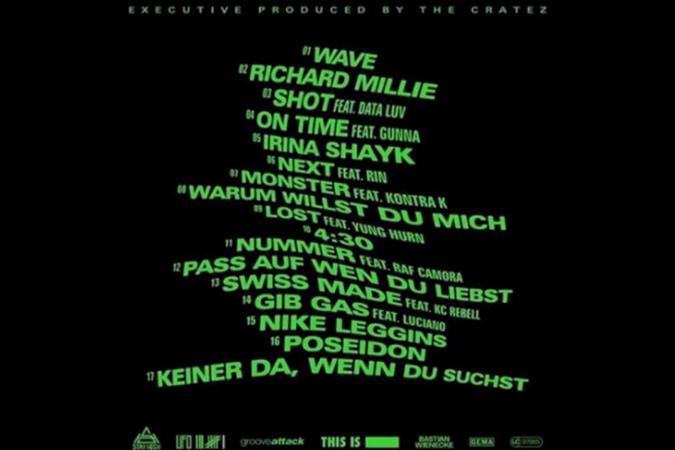 Capital Bra erscheint nicht mehr auf der von ufo361