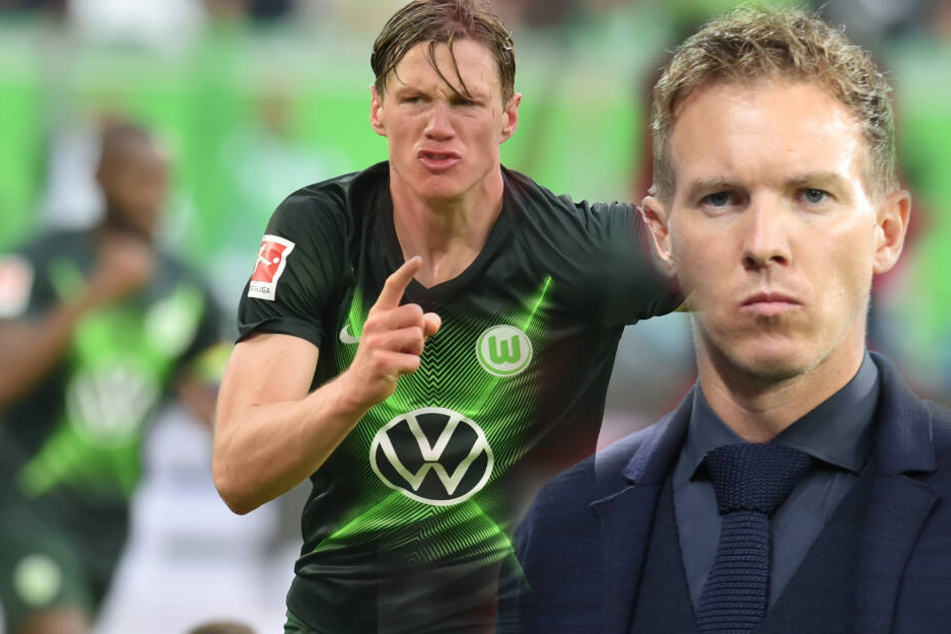 Einen Wolfsburger Stürmer hat Nagelsmann besonders im Blick.