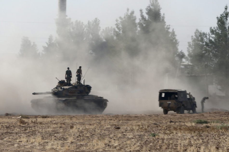 Türkische Panzer in Nordsyrien (Symbolbild).