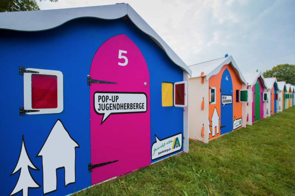 Für die Gamescom wird vom Deutschen Jugendherbergswerk eine Pop-Up-Unterkunft errichtet.