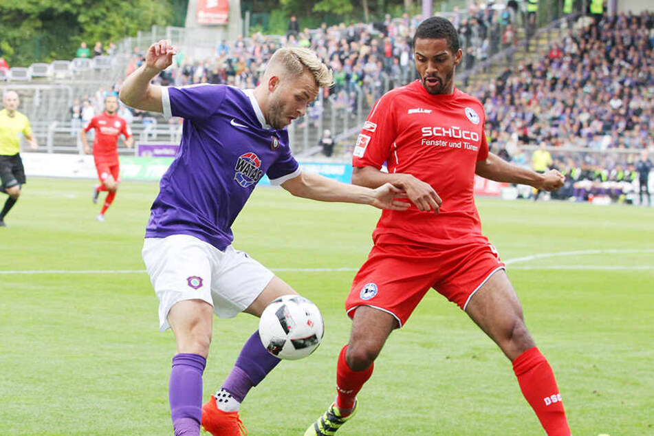Pascal Köpke (l.) und Malcolm Cacutalua (r.)
