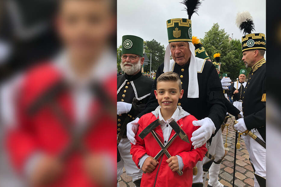 Beim Freiberger Bergstadtfest entstand Charlie Wins jüngstes Video mit dem Steigerlied "Glück auf!"