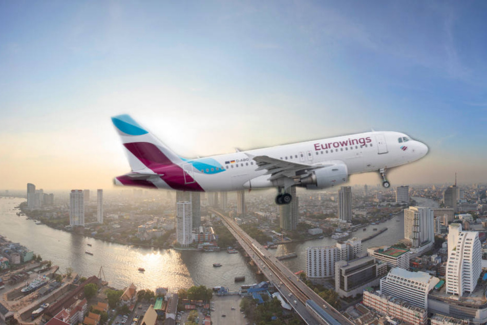 Eurowings fliegt bald von der Landeshauptstadt nonstop in die asiatische Mega-Metropole Bangkok.