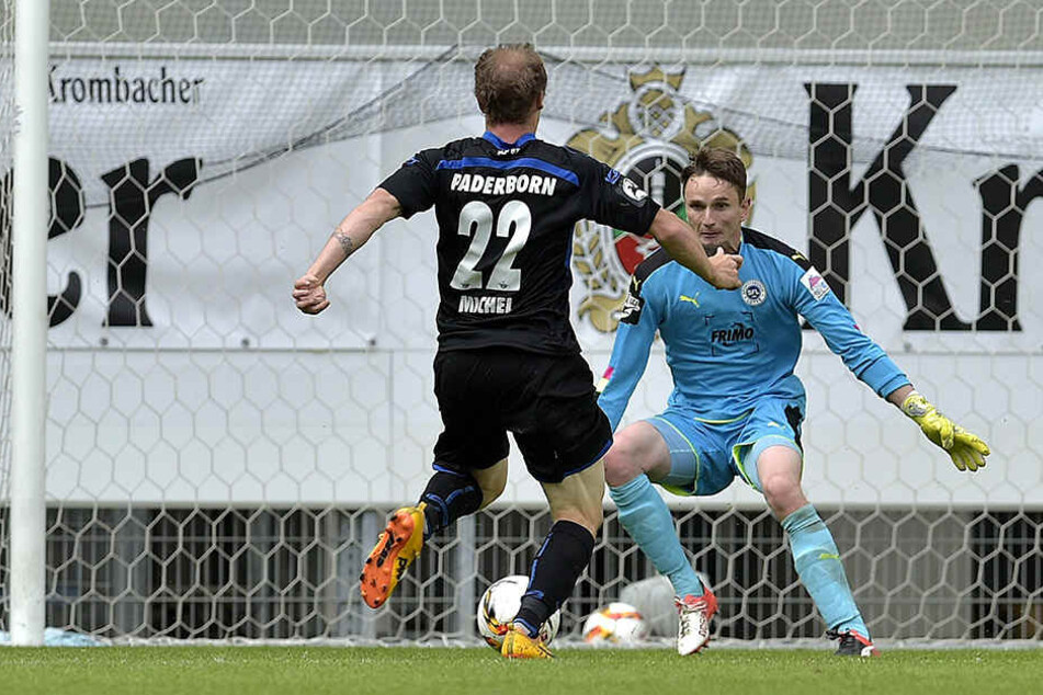 Im Westfalenpokal siegten die Paderborner gegen Lotte.
