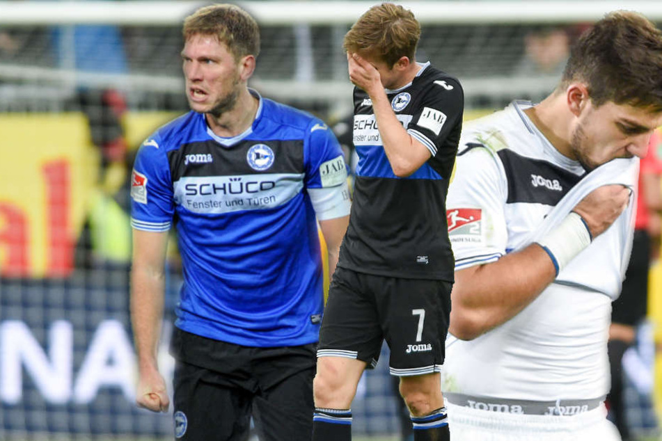 Saibene hofft darauf, dass Fabian Klos, Patrick Weihrauch und Stefan Ortega (v. li. n. re.) bis zum Union-Spiel am Montag wieder fit werden