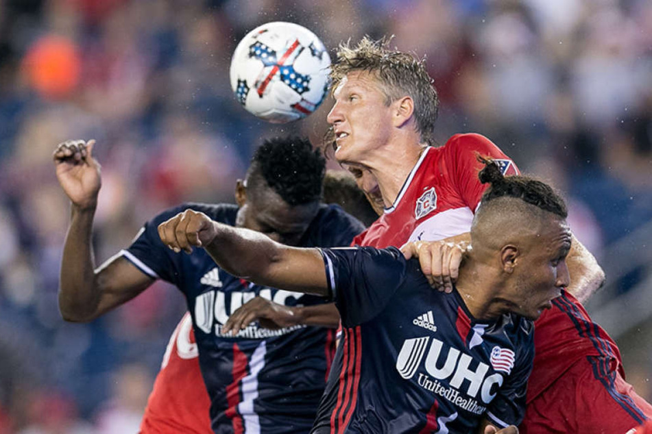 Bastian Schweinsteiger in seinem Element. Geht es nach der IFAB, hat der Chicago Fire Star in Zukunft nur noch 60 Minuten Zeit für seine Skills.